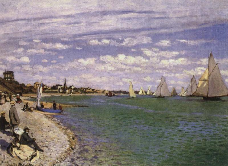 The Regatta at Saomte-Adress, Edouard Manet